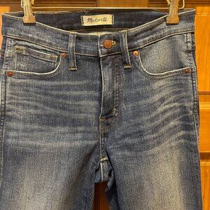 Madewell 9" High-Rise Skinny Jeans (size 27)